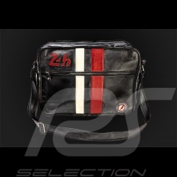 Très Grand Sac Cuir 24h Le Mans - Noir