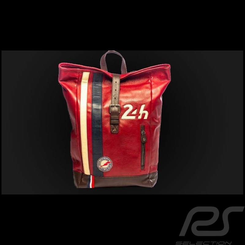 Très Grand Sac Cuir 24h Le Mans - Noir