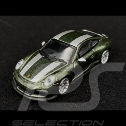 Porsche 911 R type 991 Vert chêne métallisé 1/87 Schuco 452660100
