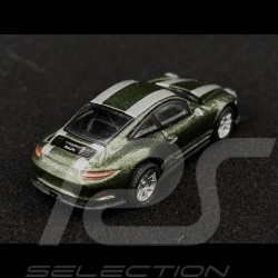 Porsche 911 R type 991 Vert chêne métallisé 1/87 Schuco 452660100