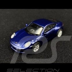 Porsche 911 Turbo S type 992 bleu gentiane 1/87 Schuco 452653200