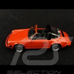 Porsche 911 Carrera 3.2 Targa Type G Rouge 1/87 Schuco 452656400