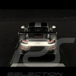 Porsche 911 GT2 RS Type 991 Weissach 2018 Argent Métallisé Noir Or 1/43 Minichamps 413067231
