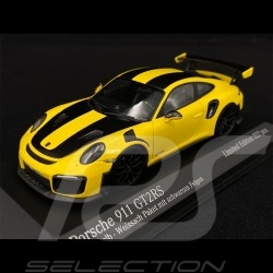 Porsche 911 GT2 RS Type 991 Weissach 2018 Racing Yellow Black 1/43 Minichamps 413067228