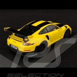 Porsche 911 GT2 RS Type 991 Weissach 2018 Racing Yellow Black 1/43 Minichamps 413067228