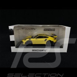 Porsche 911 GT2 RS Type 991 Weissach 2018 Racing Yellow Black 1/43 Minichamps 413067228