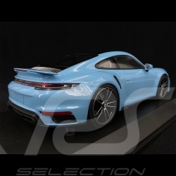 Porsche 911 Turbo S Type 992 2020 Gulf Blue 1/18 Minichamps 153069076 - Limited Edition