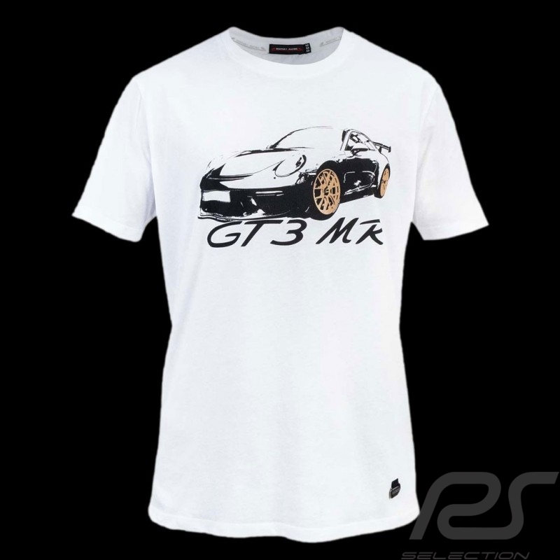 T-shirt Porsche Manthey Racing Porsche 911 GT3 MR Blanc - homme