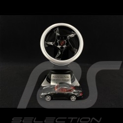 Jante Porsche 993 Turbo 1995 noir argent 1/5 Minichamps 500601994