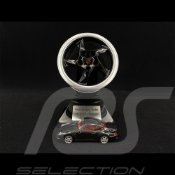 Wheel Porsche 993 Turbo 1995 black silver 1/5 Minichamps 500601994