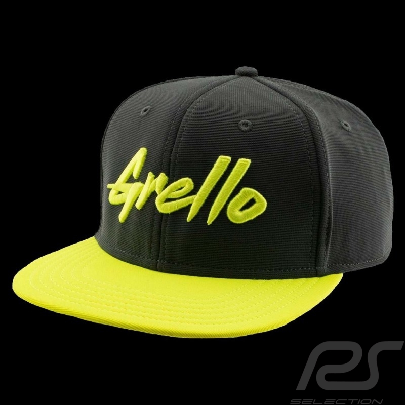 Casquette Manthey-Racing Grello visère plate grise / jaune MG-20-030