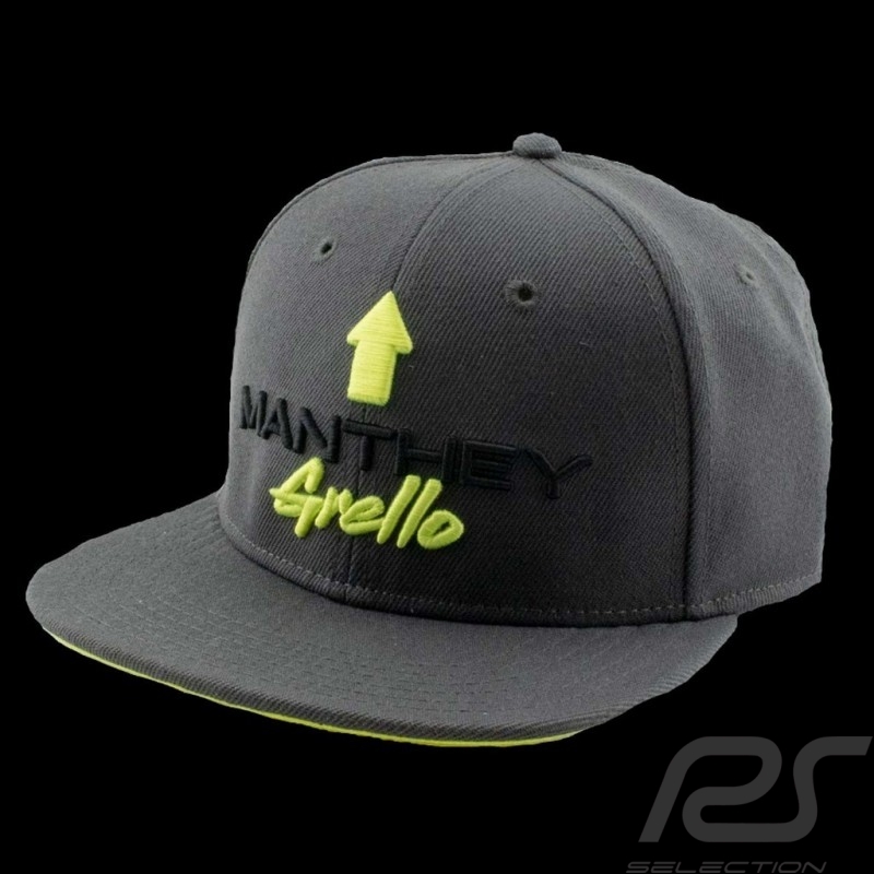 Manthey-Racing Grello kappe flatbrim grau / gelb MG-20-030
