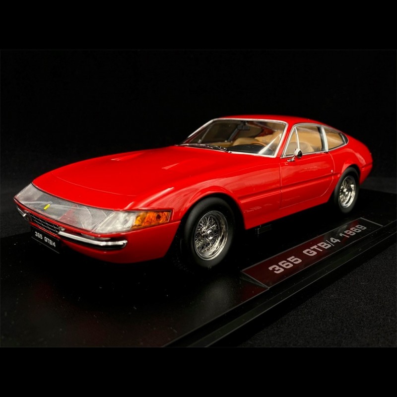 Ferrari 365 GTB Daytona Coupe 1969 Red 1/18 KK Scale KKDC180581