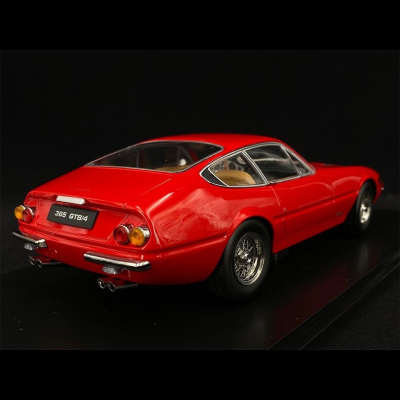 Ferrari 365 GTB Daytona Coupe 1969 Red 1/18 KK Scale KKDC180581