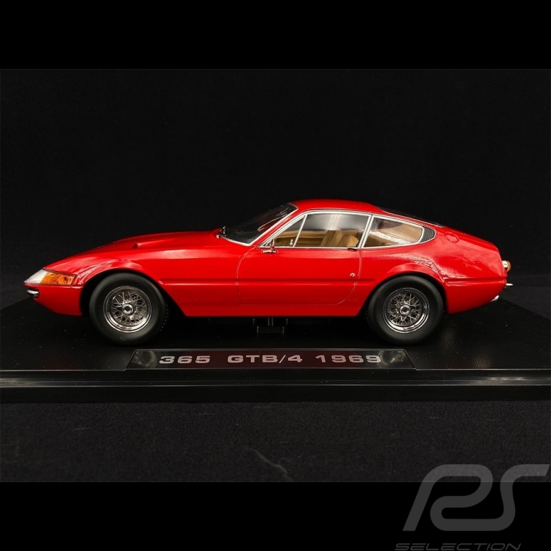 Ferrari 365 GTB Daytona Coupe 1969 Red 1/18 KK Scale KKDC180581