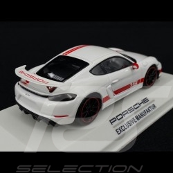 Porsche 718 Cayman GT4 Sports Cup Edition weiß / rot 1/43 Minichamps WAP0204140LEXC