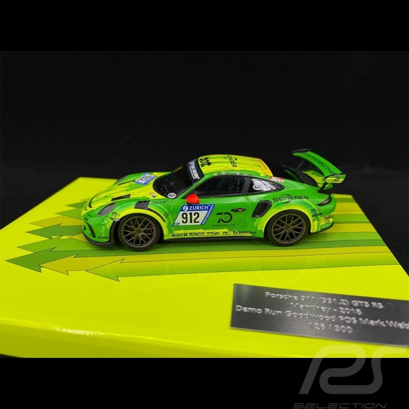 Porsche 911 Gt3 Rs Type 991 N 912 Demo Run Goodwood 18 1 43 Minichamps Mg M 911 18 4305 Selection Rs