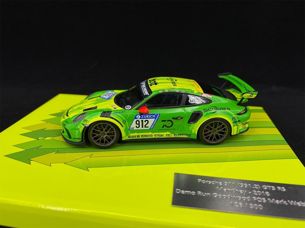 Porsche 911 Gt3 Rs Type 991 N 912 Demo Run Goodwood 18 1 43 Minichamps Mg M 911 18 4305 Selection Rs