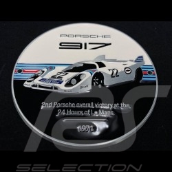 Grille badge Porsche 917 n° 22 Martini Le Mans 1971 white / black / blue / red WAP0508100M0MR