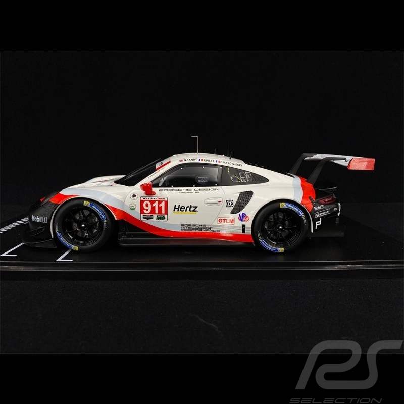 Porsche 911 GT3 RSR Type 991 n° 911 24h Daytona 2018 1/18 IXO