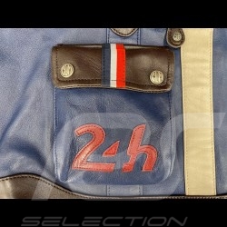 Très Grand Sac Cuir 24h Le Mans - Noir