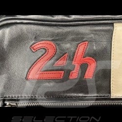 Très Grand Sac Cuir 24h Le Mans - Noir