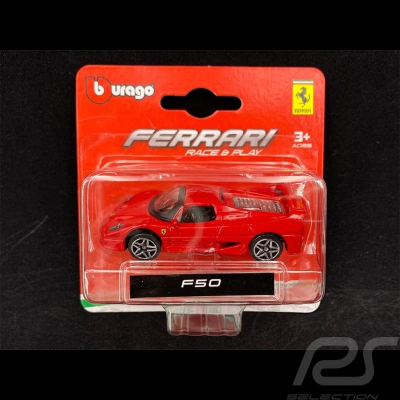 aankomen erwt Festival Ferrari F50 Red 1/64 Bburago 56000