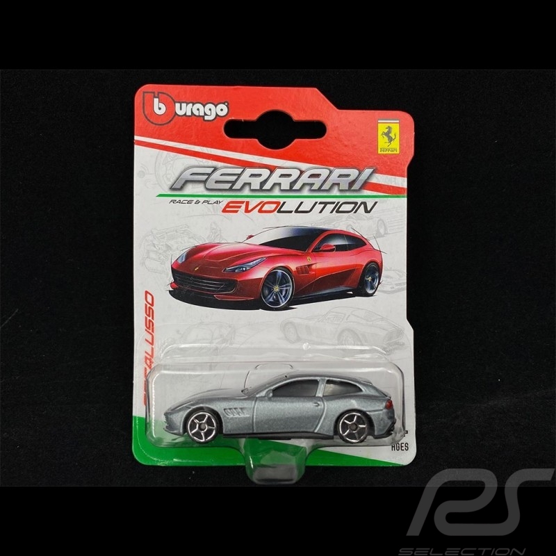 Ferrari GTC4 Lusso 2016 Argent 1/72 Bburago 56600