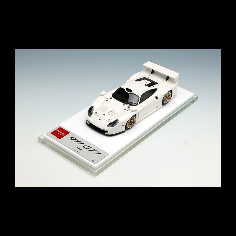 Porsche 911 GT1 Evo Type 996 1997 Grand Prix White 1/43 Make Up