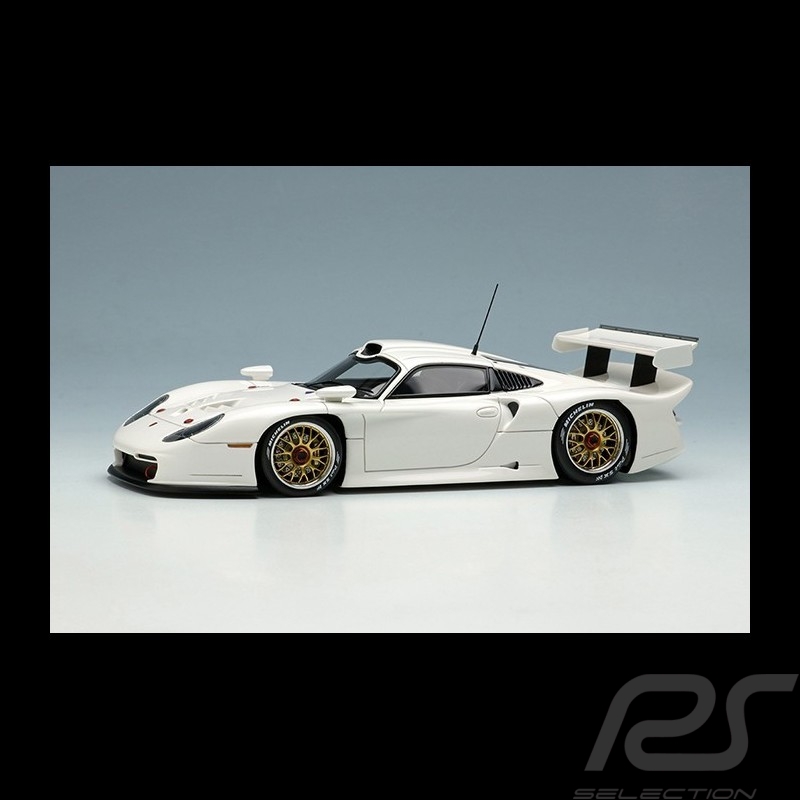Porsche 911 GT1 Evo Type 996 1997 Blanc Glacier 1/43 Make Up Vision EM329C