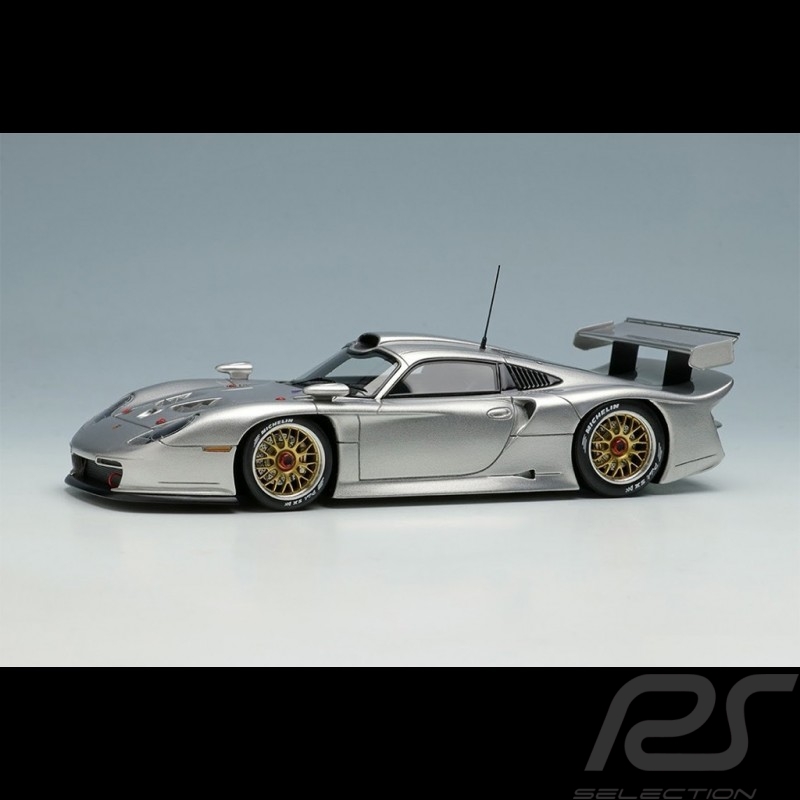 Porsche 911 GT1 Evo Type 996 1997 Black 1/43 Make Up Vision EM329E