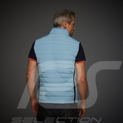 Gulf Jacket Performance Sleeveless Quilted Gulf blue / Black stripes - men