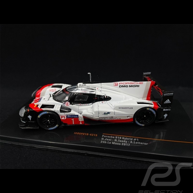 Porsche 919 Hybrid n° 1 24H Le Mans 2017 1/43 IXO Models IXOSP919-4315