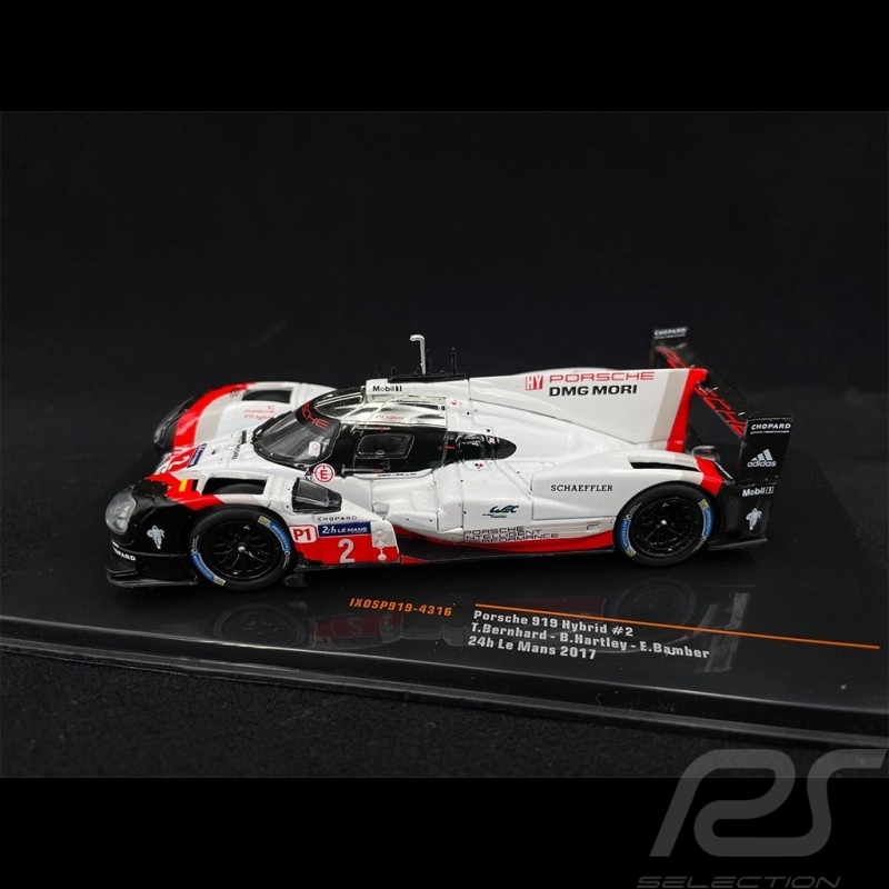 Porsche 919 Hybrid n° 2 Vainqueur 24H Le Mans 2017 1/43 IXO Models IXOSP919-4316