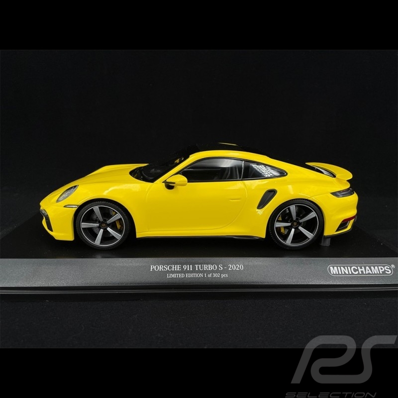 Porsche 911 Turbo S Type 992 2020 Racinggelb 1/18 Minichamps 155069071