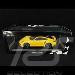 Porsche 911 Turbo S Type 992 2020 Jaune Racing 1/18 Minichamps 155069071