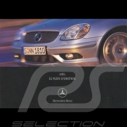Mercedes Broschüre Mercedes-Benz AMG Le Plein d'Emotion 2001 02/2001 in Französich AG004033-01