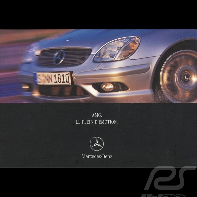 Mercedes Broschüre Mercedes-Benz AMG Le Plein d'Emotion 2001 02/2001 in Französich AG004033-01