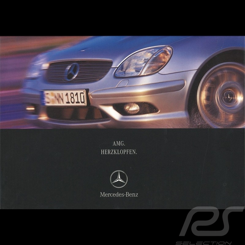 Mercedes Broschüre Mercedes-Benz AMG Herzklopfen 2001 02/2001 in Deutsch AG004033-02