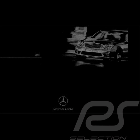 Mercedes Brochure Mercedes-Benz AMG 2002 08/2002 in french AG004039-01
