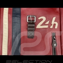 Très Grand Sac Cuir 24h Le Mans - Noir
