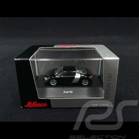 Audi R8 Brilliant Black 1/87 Schuco 452571300