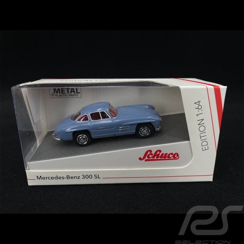 Mercedes-Benz 300 SL Bleu Clair 1/64 Schuco 452027600