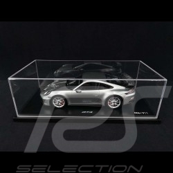 Porsche 911 GT3 type 992 2021 gris GT métallisé Silber Silver 1/18 Spark WAP0211490M003