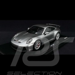 Porsche 911 GT3 type 992 2021 gris GT métallisé Silber Silver 1/18 Spark WAP0211490M003