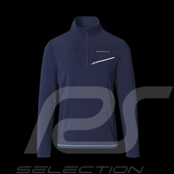 T-shirt Porsche Sports Collection manches longues Bleu marine WAP533M0SP - homme