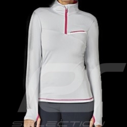 T-shirt Porsche Sports Collection manches longues gris / rose WAP537M0SP - femme