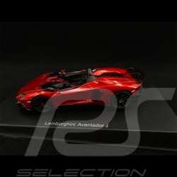 Lamborghini Aventador J 2012 Rouge red rot Metallique 1/43 AutoArt 54651