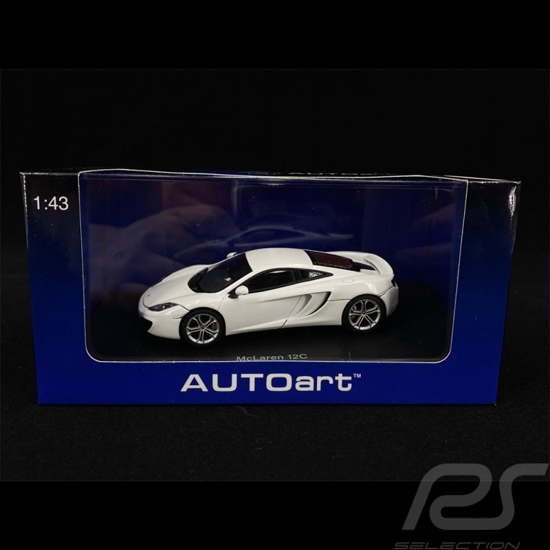 Mclaren Mp4 12c 11 Metallic White 1 43 Autoart