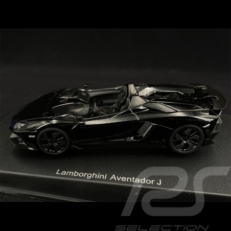 Lamborghini Aventador J 2012 Schwarz 1/43 AutoArt 54653